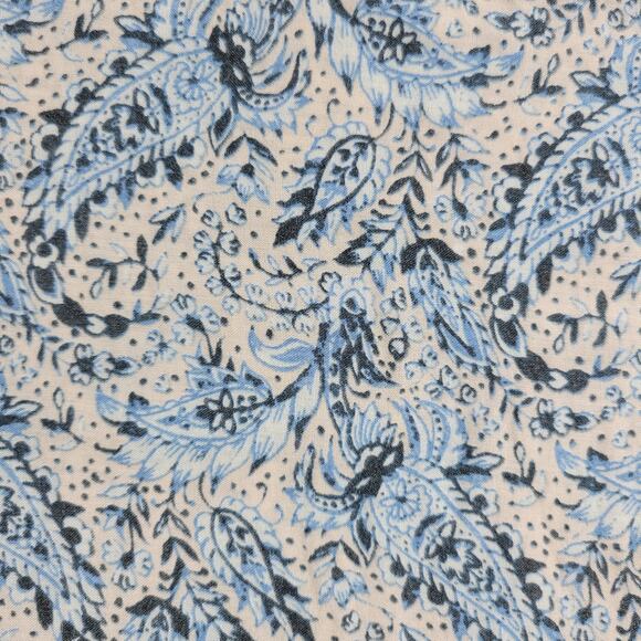 Don't Ask Why Tank Top Womens S Paisley Side Tied Closure Boat Neck Sleeveless‎ - Picture 8 of 12